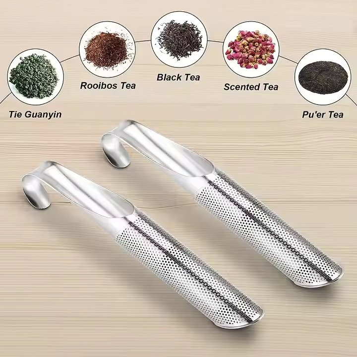 4 PCs । Stainless Steel Tea Infuser । CN-47 - Image 6